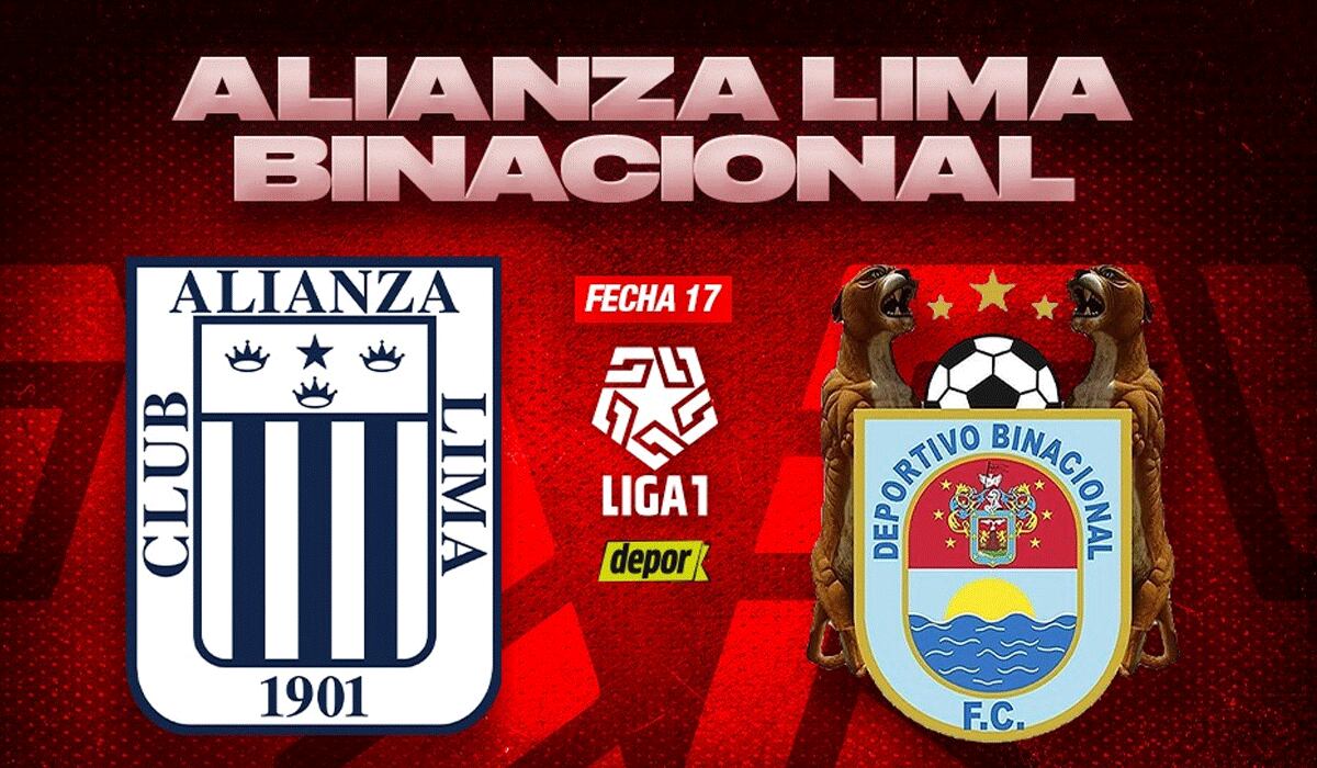 Alianza Lima vs Binacional EN VIVO HOY GRATIS vía Liga 1 MAX, DIRECTV, GOLPERU, Movistar y Fútbol Libre TV: A qué hora juegan y dónde ver transmisión EN DIRECTO ONLINE por la fecha 17 del torneo Apertura 2023 - Alineaciones - VIDEO - Deportes | FUTBOL-PERUANO