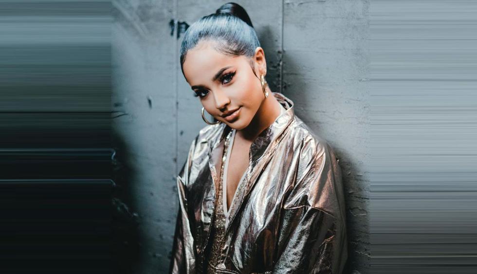 Becky G cumplió su sueño de interpretar el himno de Estados Unidos en el estadio de los Dodgers. (Foto: @iambeckyg)