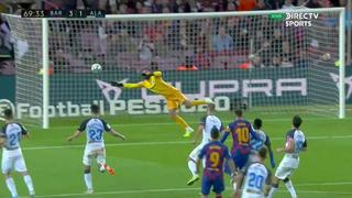 Quién más que Leo: Messi marcó golazo y amplio ventaja del Barcelona contra el Alavés [VIDEO]