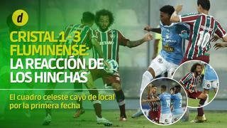 Sporting Cristal 1 - 3 Fluminense: la reacción de los hinchas ‘celestes’ tras la derrota en Copa Libertadores 2023