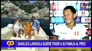 Gianluca Lapadula revela su amor por la blanquirroja: “No puedo vivir sin Perú”
