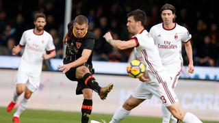 En el debut de Gattuso: AC Milan empató 2-2 ante Benevento por la fecha 15 de la Serie A