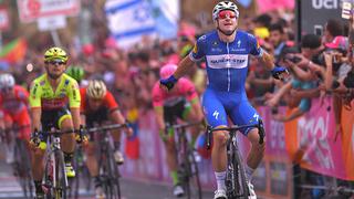 Giro de Italia 2018: Elia Viviani se impuso en la segunda etapa de la carrera