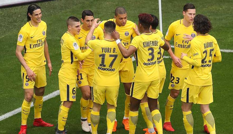 PSG venció 2-1 a Niza por Ligue 1 (Foto: Agencias).
