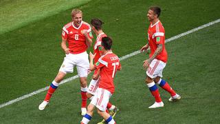 ¡La manda a guardar! Así fue el primer gol del Mundial de Rusia 2018 por obra de Gazinsky