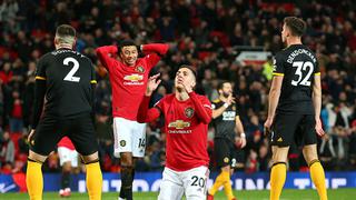 Tablas en Old Trafford: Manchester United y Wolverhampton empataron 0-0 por la Premier League 2020