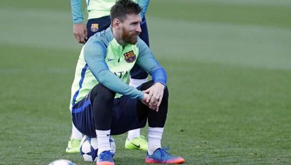 Barcelona completó entrenamiento semanal sin Messi. (Foto: Agencias)