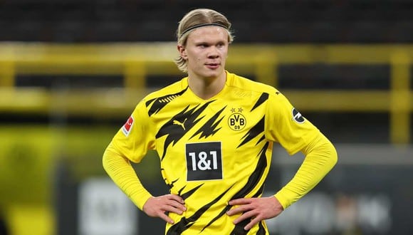 Erling Haaland tiene contrato con el Borussia Dortmund hasta el 2022. (Foto: EFE)