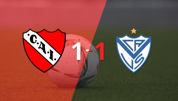 Independiente y Vélez igualaron 1 a 1