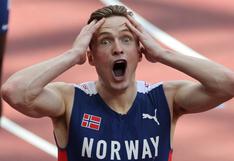 Tokio 2020: Karsten Warholm se llevó el oro olímpico en 400 metros con vallas tras romper su récord mundial [VIDEO]