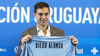 “Estoy aquí porque creo en los jugadores”: Diego Alonso en su presentación como DT de Uruguay