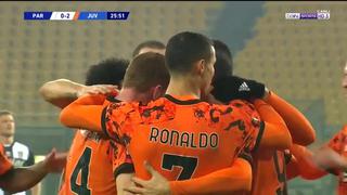 ¡Se suspendió en el aire! Cristiano Ronaldo anota el 2-0 la Juventus vs. Parma [VIDEO]