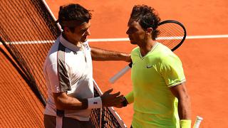 Nadal lo llenó de elogios: "Federer es probablemente el mejor de la historia y para mí es un placer jugar contra él"