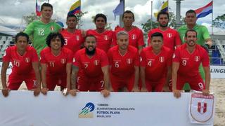 Selección Peruana de Fútbol Playa: Perú perdió ante Paraguay por las Eliminatorias al Mundial