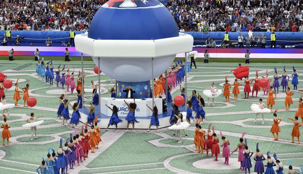 Eurocopa Francia 2016: las mejores imágenes de la ceremonia de inauguración.