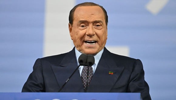 Silvio Berlusconi fue un controvertido político italiano (Foto: AFP)