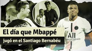 ¡Momento inolvidable! la primera vez que Mbappé enfrentó al Real Madrid en el Bernabéu