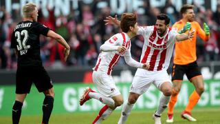 ¡Está en todas! Claudio Pizarro dio asistencia para gol de Colonia en Bundesliga [VIDEO]