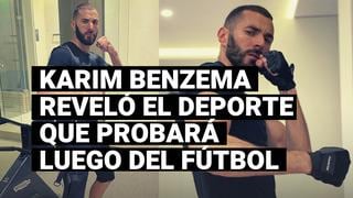 Karim Benzema reveló el deporte que probará cuando termine su carrera en el fútbol