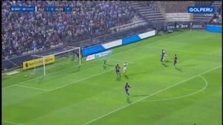 Se quedó con las ganas: Kluiverth Aguilar estuvo cerca de marcar un golazo en su debut con Alianza Lima [VIDEO]