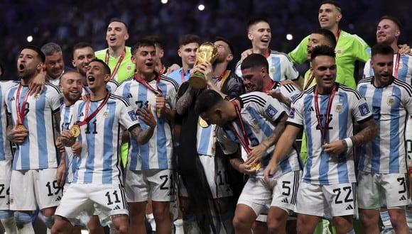 Argentina sumó su tercera Copa del Mundo tras vencer a Francia en la final de Qatar 2022. (Foto: Getty Images)