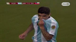 Argentina vs. Chile: Éver Banega anotó el segundo gol de la 'albiceleste'
