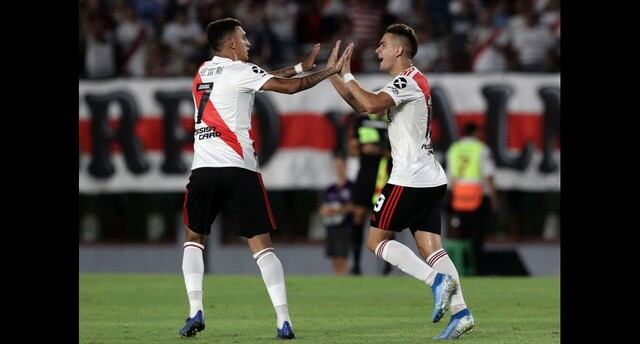 Las postales del homenaje de River Plate por el Año Nuevo Chino en duelo ante Banfield. (Foto: River Plate / AFP)