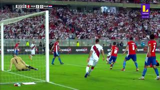 ¡Cerca el ‘Bambino’! Lapadula estrelló la pelota al palo en el Perú vs. Paraguay [VIDEO]