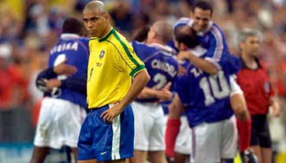 Edmundo reveló detalles de lo ocurrido con Ronaldo antes de la final Brasil vs. Francia del Mundial 1998. (Foto: EFE)