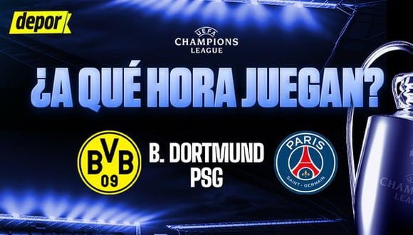 PSG vs Dortmund EN VIVO: juegan las semifinales de Champions League.