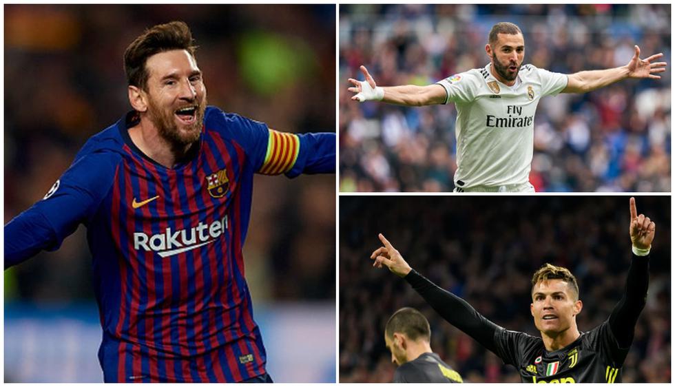 Con Messi a la cabeza: así va la pugna de los máximos goleadores de Europa por la Bota de Oro 2019. (Getty)