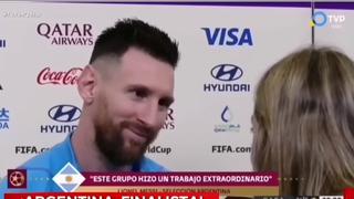 “Marcaste la vida de todos”: la reacción de Lionel Messi ante palabras de elogio de periodista argentina | VIDEO