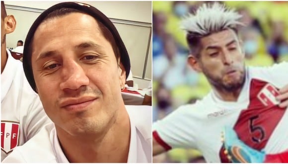 Lapadula y Zambrano dejaron el campo golpeados ante Colombia (Foto: Instagram)