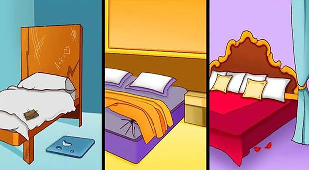 Personality test: choose one of the bedrooms and reveal what others say about you.  (Photo: Cool.Guru)