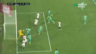 La polémica en los primeros minutos: ¿hubo mano en el Real Madrid vs. Sevilla? [VIDEO]