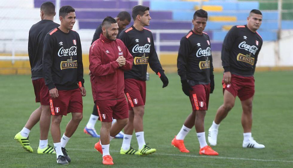 Selección Peruana tuvo su primera práctica en Cusco. (FPF)