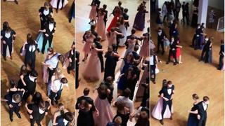Coreografía es viral: jóvenes se gradúan con polémico baile y con mascarillas por pandemia [VIDEO]