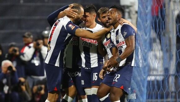 Alianza Lima venció 1-0 a Sport Huancayo con gol de Hernán Barcos. (Foto: Leonardo Fernández / GEC)