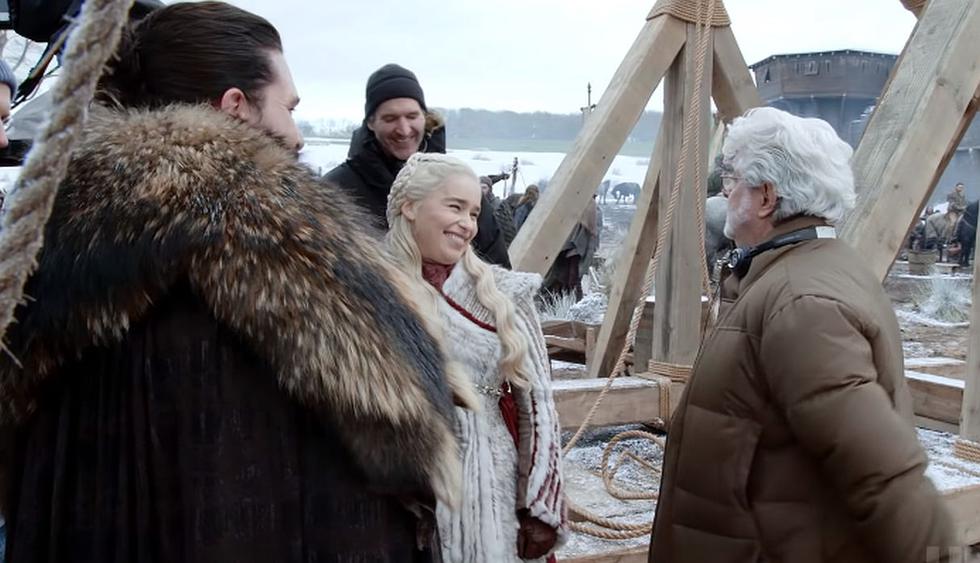 George Lucas dirigió parte del primer episodio de la última temporada de Game of Thrones. (Foto: HBO)