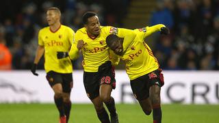 Con gol de André Carrillo: Watford venció a Bristol City por la tercera ronda de la FA Cup