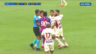 ¡Tensión en Videna! La pelea de Manco y Sernaqué al final del Alianza UDH vs. UTC [VIDEO]