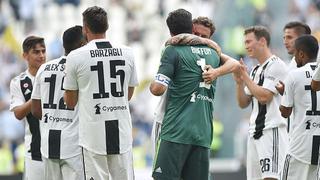 En su adiós: Buffon recibió un 'pasillo' por jugadores de Juventus en su último partido [VIDEO]