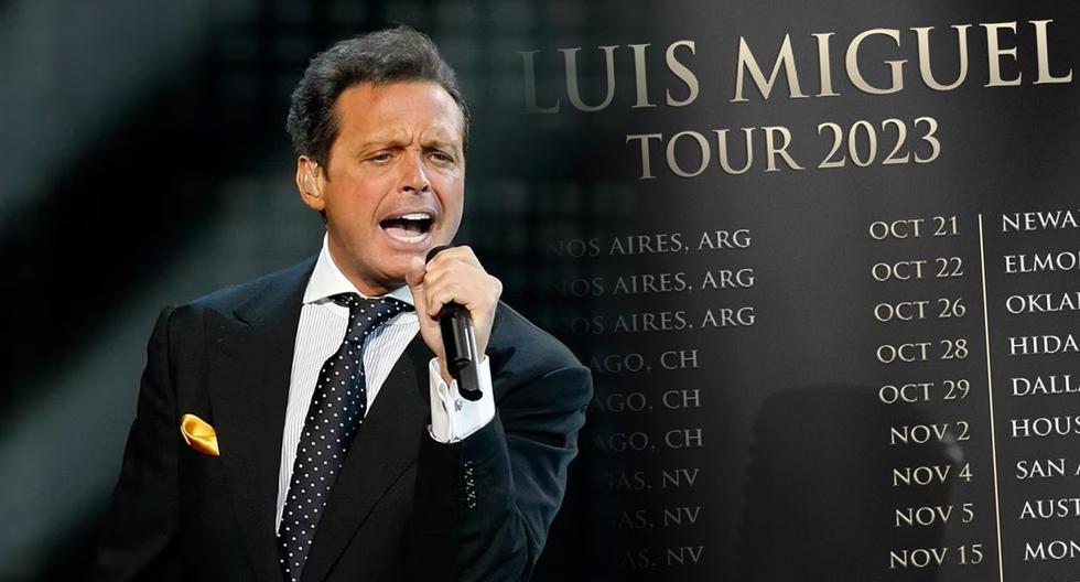 Przedsprzedaż Luis Miguel, koncerty 2023: bilety wyprzedane, ceny i daty jego trasy koncertowej w Meksyku, Argentynie, Chile i Stanach Zjednoczonych |  Wskazówki |  Meksyk