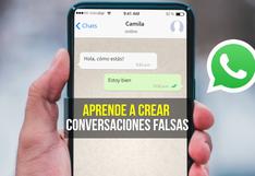 Los pasos para crear una conversación falsa de WhatsApp para iOS
