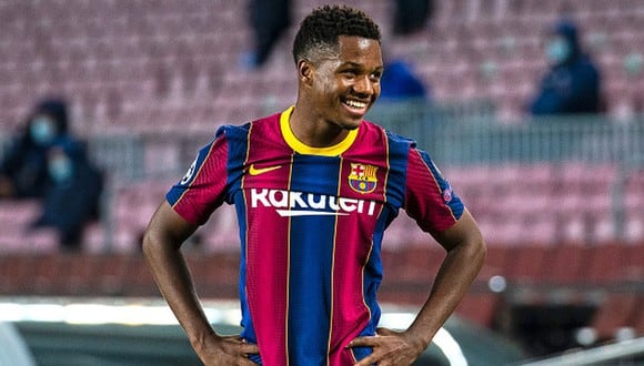 Ansu Fati surgió en la cantera del Barcelona, club con el que ya debutó en primera división (Foto: Getty Images).