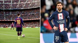 Lionel Messi: Lo pifian en París mientras que en Barcelona lo aclaman