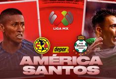 ¿A qué hora juega América vs. Santos y en qué canal ver la transmisión?