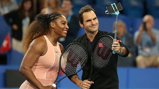 Histórico: Roger Federer venció a Serena Williams en la Copa Hopman 2019