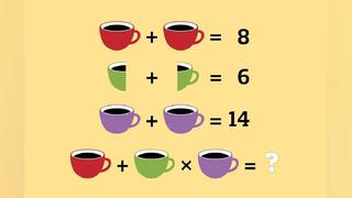 ¿Eres capaz de resolver el acertijo matemático donde todos fallan? Tienes 30 segundos para dar la respuesta