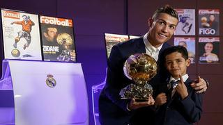 Cristiano Ronaldo: ¿para qué usa Cristiano Junior los Balones de Oro de su padre? [VIDEO]